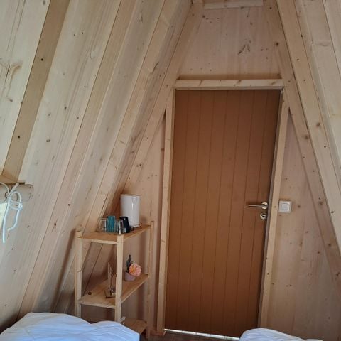 UNIEKE ACCOMMODATIE 4 personen - Tipi hut 12m², 2 slaapkamers 2023 zonder eigen badkamer