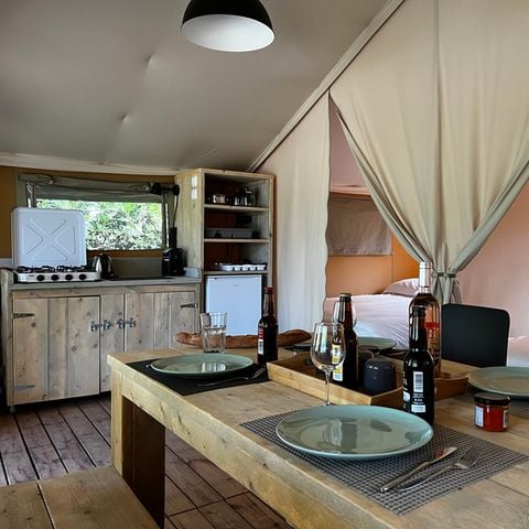 Safaritent 5 personen - Safari Lodge 37 m2