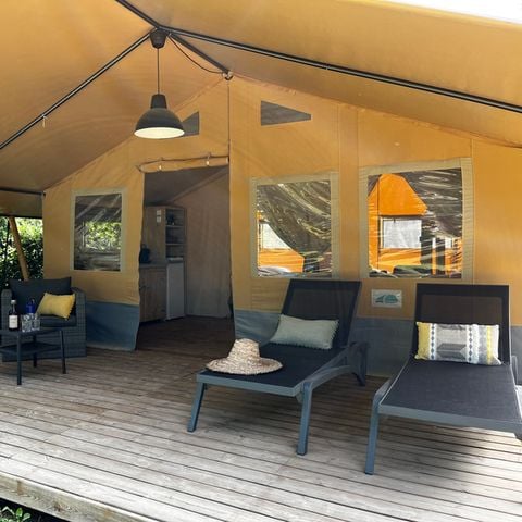 Safaritent 5 personen - Safari Lodge 37 m2