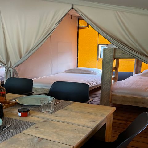 Safaritent 5 personen - Safari Lodge 37 m2