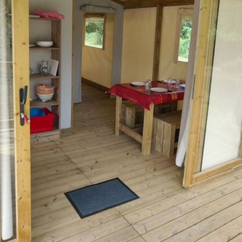 Safaritent 4 personen - Ecolodge (zonder sanitair)