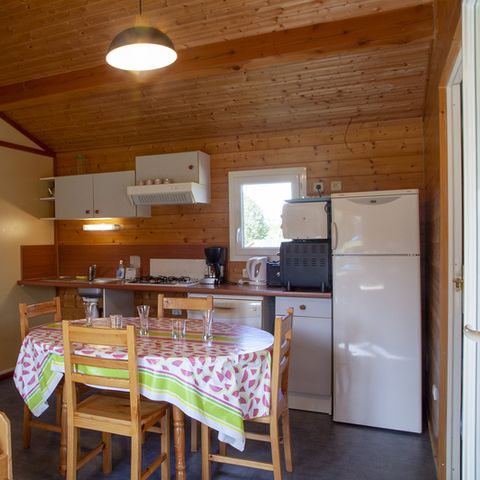 Chalet 5 personen - Premium 34 m² (2 slaapkamers) toegang voor gehandicapten