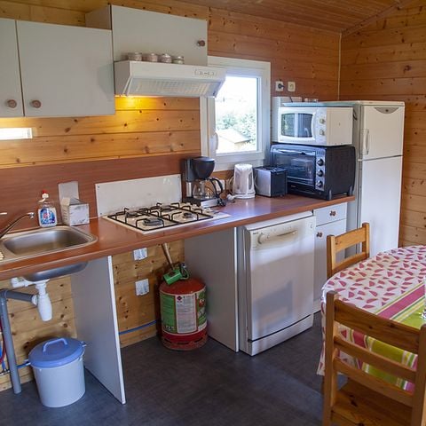 Chalet 5 personen - Premium 34 m² (2 slaapkamers) toegang voor gehandicapten