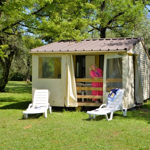 Stacaravan 5 personen - Tithome 21m² - 2 kamers - zonder badkamer 5 personen.