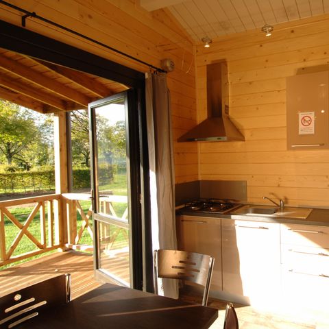 Chalet 6 personen - Chalet Monia 30m² - 2 kamers 5/6 pers.