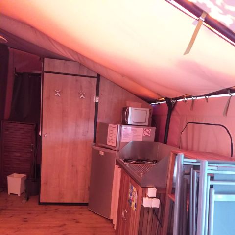 Safaritent 4 personen - Caraibe 3 Kamers 4 Personen