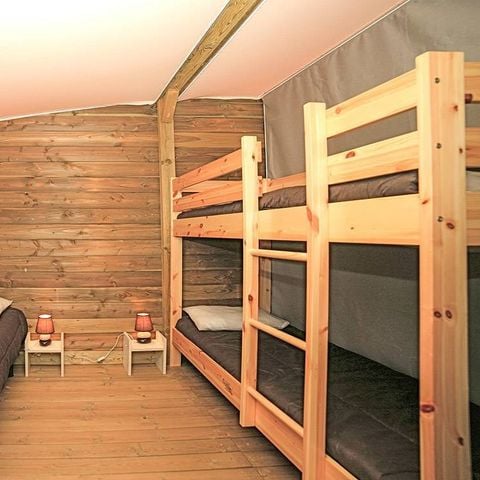 Safaritent 5 personen - Ecolodge | 2 Ch. | 4/5 Pers.