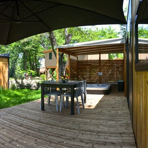 Stacaravan 4 personen - Lodge Prestige Natura 4 Pers.