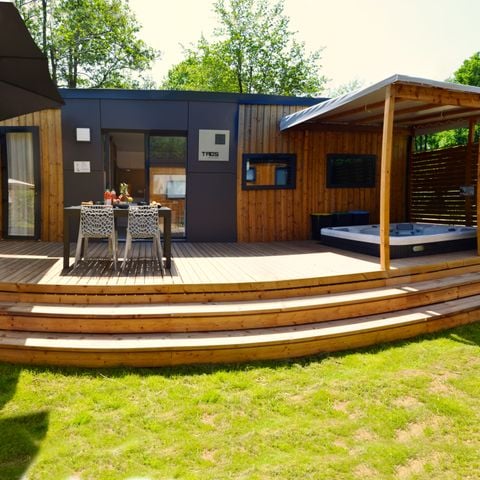 Stacaravan 6 personen - Lodge Prestige Natura 6 Pers.