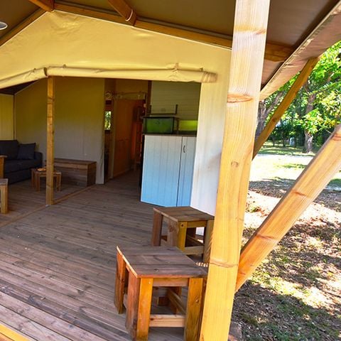 Safaritent 5 personen - Lodge Cottu Tent