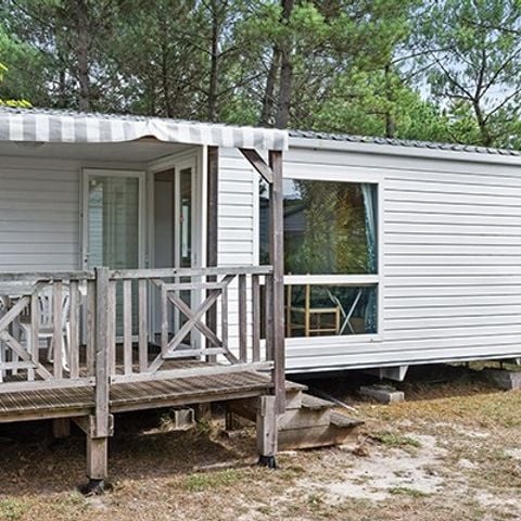 Stacaravan 4 personen - Mobile-home | Comfort XL | 2 slaapkamers | 4 pers. | Single terras | Klimaat.