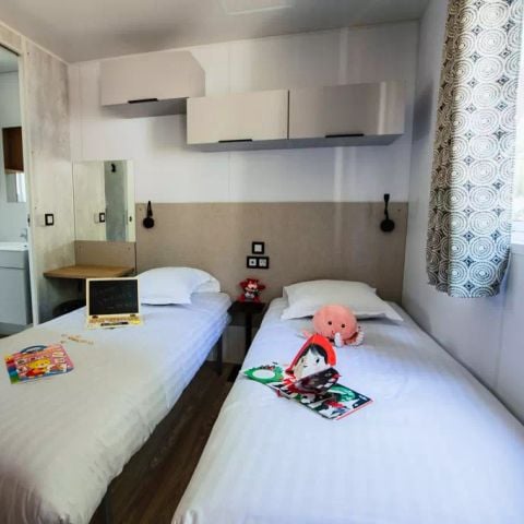 Stacaravan 8 personen - Cottage Ibardin 5 Kamers 8 Personen Airconditioning + TV