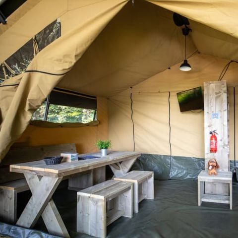 Bungalowtent 6 personen - Bungalowtent Glamping Tournesol 4+2