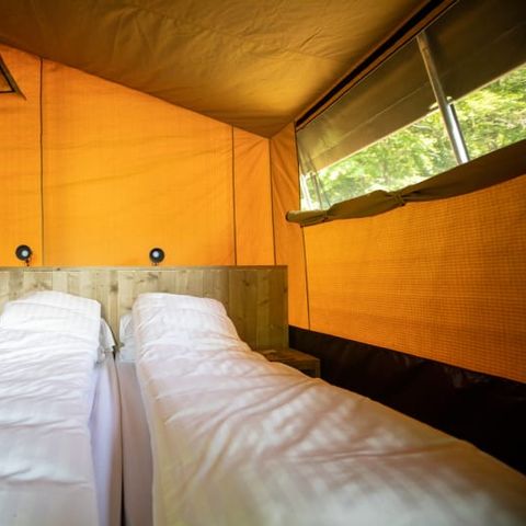 Bungalowtent 6 personen - Bungalowtent Glamping Tournesol 4+2