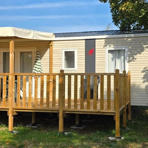 Stacaravan 6 personen - 3 SLAAPKAMERS MET TERRAS