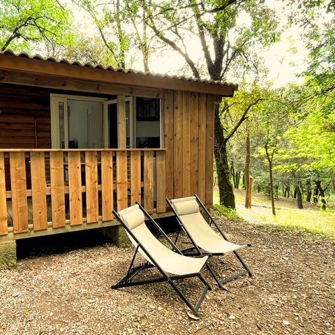 Chalet 2 personen - Prestige 1 bed 2/3 pers 13m²+ 8m²