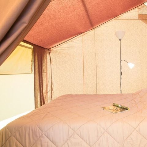 Safaritent 5 personen - Natuurtent - 2 slaapkamers (geen sanitair)