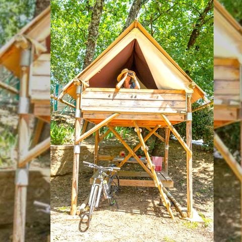 Tent 2 personen - Cabane 2 trèfles- 1 slaapkamer - Elektriciteit