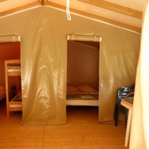 Safaritent 5 personen - STANDAARD LODGE (ZONDER SANITAIR)