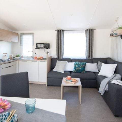 Stacaravan 4 personen - Confort+ 4 slaapplaatsen 2 kamers 32m² (32m²)