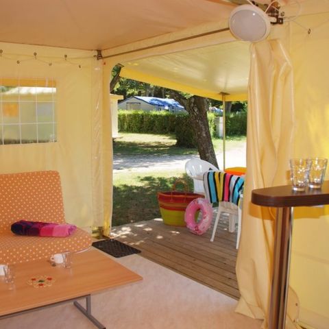 Bungalowtent 6 personen - FUNFLOWER STANTARD Zonder sanitair