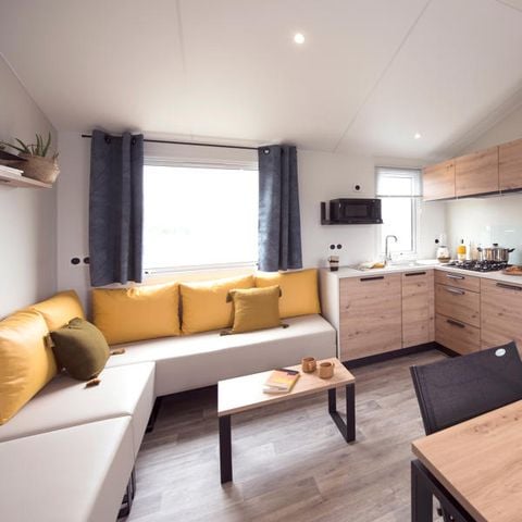 Stacaravan 6 personen - Premium 3 slaapkamers