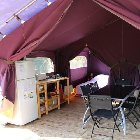 Safaritent 5 personen - Lodge Eva Confort