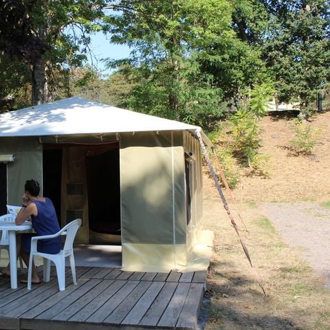 Bungalowtent 4 personen - Volledig ingerichte tent