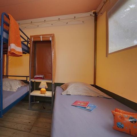 Bungalowtent 5 personen - STANDAARD zonder sanitair