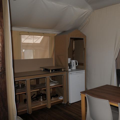 Tent 5 personen - LODGE BELLE-ILE CONFORT zonder sanitair