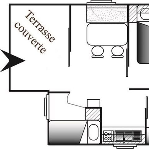 Chalet 4 personen - CROUESTY