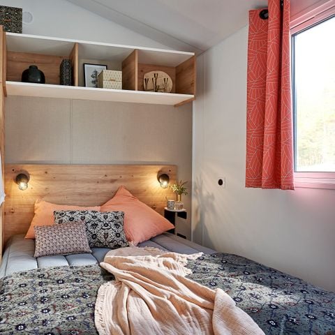 Stacaravan 2 personen - Pénestin CONFORT 16m² (1 slaapkamer - 2 personen) + Overdekt terras + TV