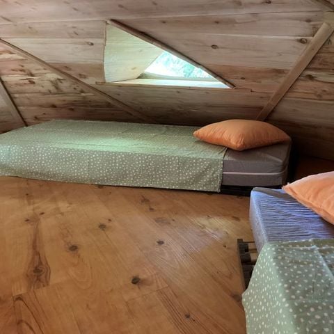 UNIEKE ACCOMMODATIE 4 personen - L'ALCHIMISTE comfortabel geodetisch houten chalet 38m2 - 4 personen