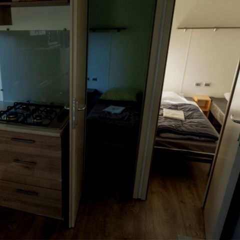 Stacaravan 6 personen - Comfort 6 personen 3 slaapkamers