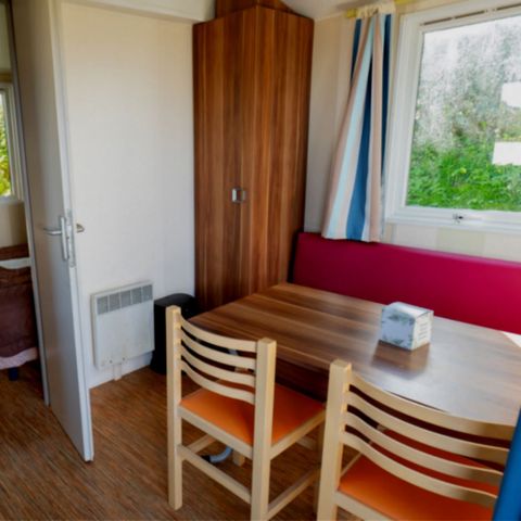 Stacaravan 2 personen - Comfort 1 slaapkamer - Zeezicht