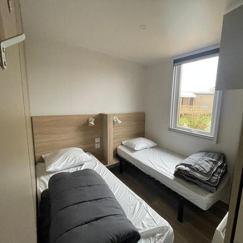 Stacaravan 6 personen - Premium 3 slaapkamers 2 badkamers 6 pers