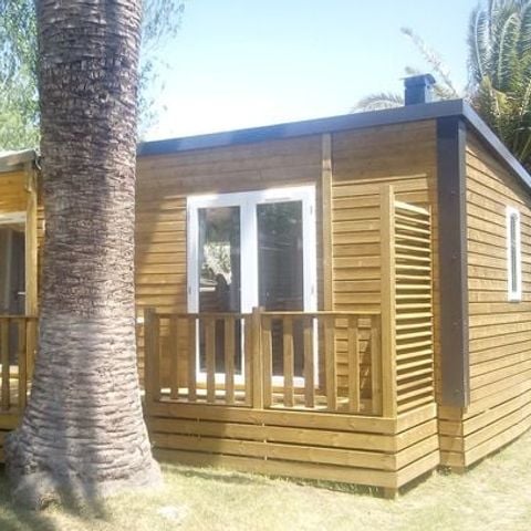 Stacaravan 6 personen - Mobile-home | Premium | 2 slaapkamers | 4/6 pers. | Verhoogd terras | Air-con.