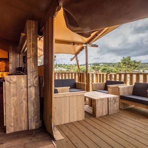 Safaritent 5 personen - SAFARI LODGE 2ch 5pers