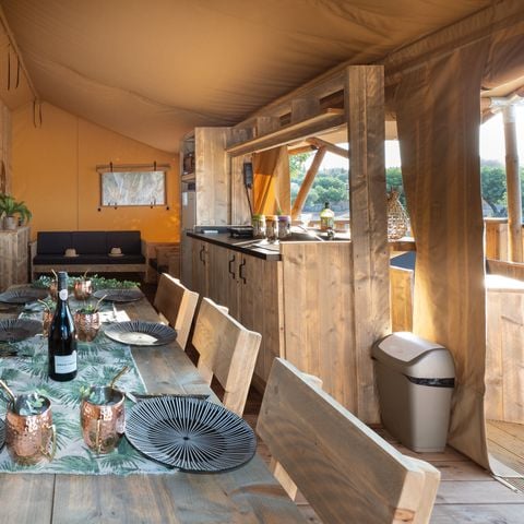 Safaritent 5 personen - SAFARI LODGE 2ch 5pers