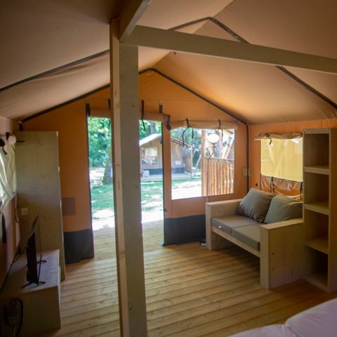 Safaritent 2 personen - Camping Jare