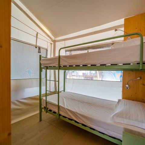 Safaritent 6 personen - Safari | 2 Slaapkamers | 4/6 Personen | 1 Badkamer