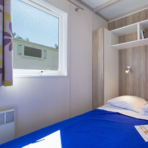 Chalet 4 personen - Chalet Pagnol 24 m² met airconditioning - 2 slaapkamers - Terras 12 m².