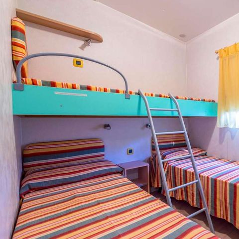 Stacaravan 5 personen - Deluxe