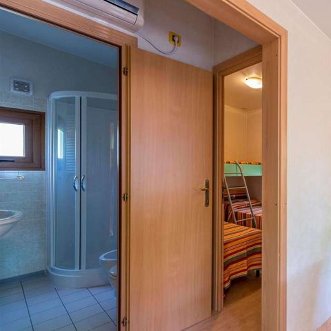 Stacaravan 5 personen - Deluxe