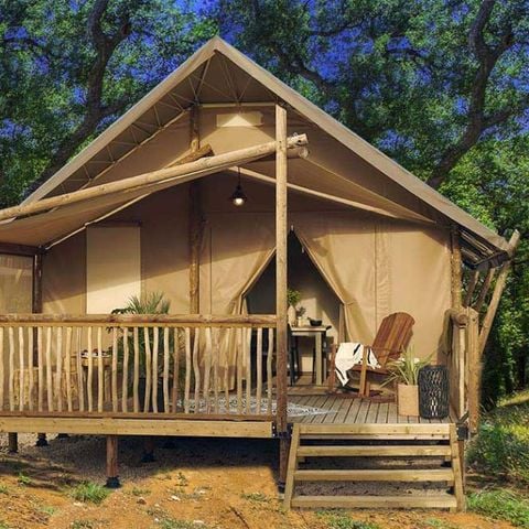 Safaritent 4 personen - Lodge tent