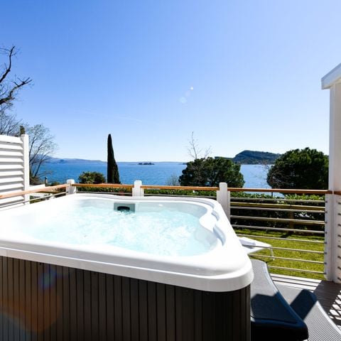 Stacaravan 5 personen - Maxicaravan JACUZZI VIEW