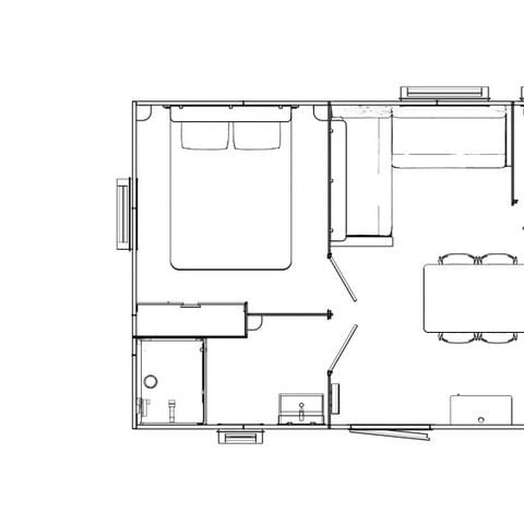 Stacaravan 4 personen - MH2 PREMIUM 29 m2