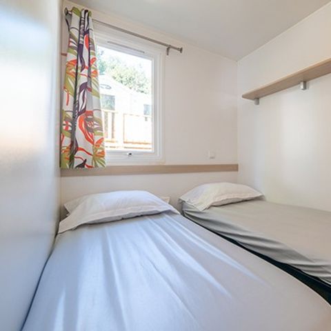 Stacaravan 4 personen - Comfort | 2 Slaapkamers | 4 Pers. | Verhoogd terras