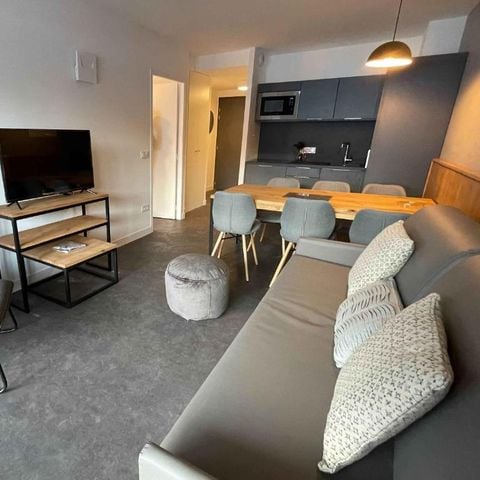 APPARTEMENT 6 personen - Flat 2 kamers cabine 6 personen PMR