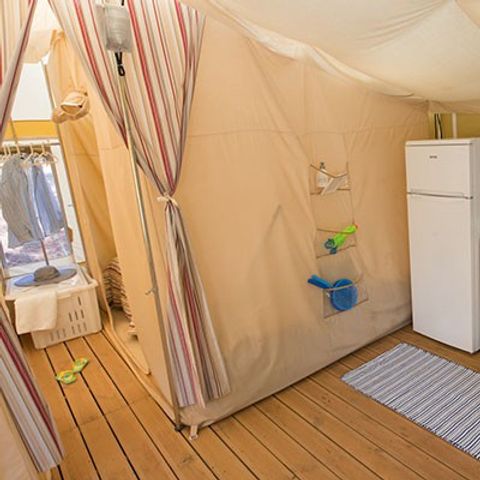 Safaritent 5 personen - Ontdekkingsreiziger | 2 slaapkamers | 5 pers | Geen badkamer